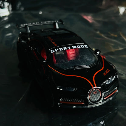 Simulated alloy sports car, toy car model, gift and decoration collection for boys during holidays