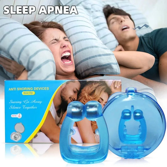 Anti-Snoring Devices for Men and Women, Creative Sleeping Aid, Improve Sleep, Magnetic Anti-Snoring Nose Clip, Promotes Open Airway