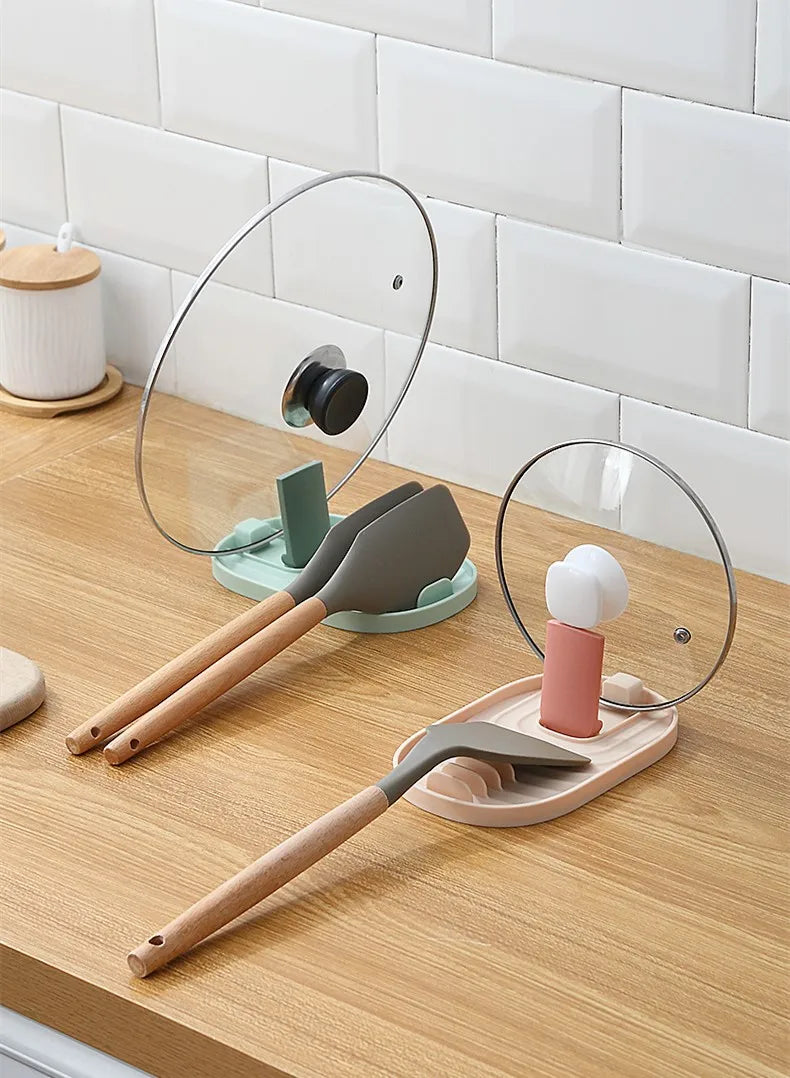 Plastic Spoon Holder Kitchen Cooking Tools Kitchen Spoon Utensil Heat Resistant Storage Racks Kitchen Accessories