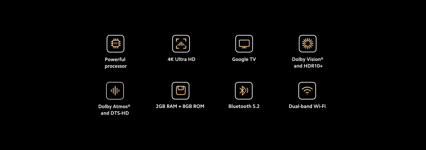 Original Global Version Xiaomi TV Box S 2nd Gen 4K Ultra HD 2G 8G WiFi BT5.2 Google TV Cast Netflix Smart TV Box Media Player
