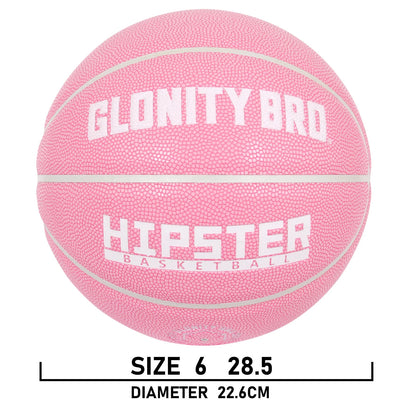 Women's Basketball Size 5,6,7 Pink Official Competition Child Basketball Indoor Outdoor Standard Ball PU Non-slip Wear-resistant