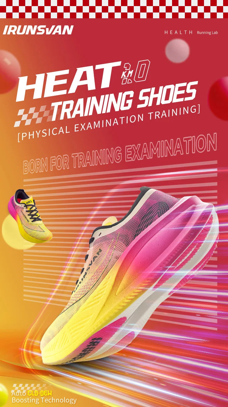 IRUNSVAN Lightweight Marathon Sneakers Men Running Shoes Breathable Sports Shoes Casual Comfortable Athletic Training Unisex