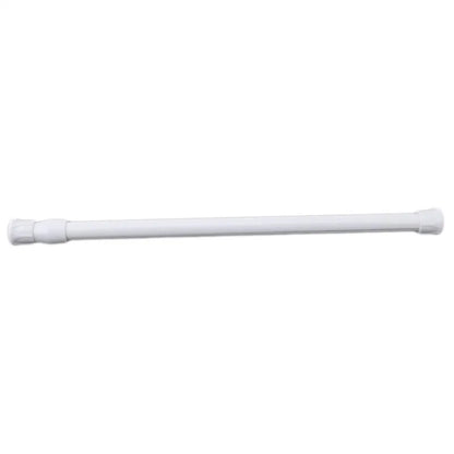 1Pc New Retail Adjustable Spring Loaded Bathroom Shower Curtain Rod Tension Extendable Telescopic Poles Rail Hanger