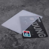 1/5/10pcs Clear Transparent Waterproof Card Cover Women Men Card Holder Case Credit Cards Bank ID Card Badge Protect Sleeve