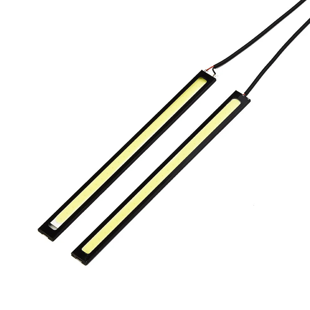 2X Slim LED Bar 17cm LED Light Bar Work Light Waterproof For Driving Offroad Boat Car Tractor Truck 10-12v COB