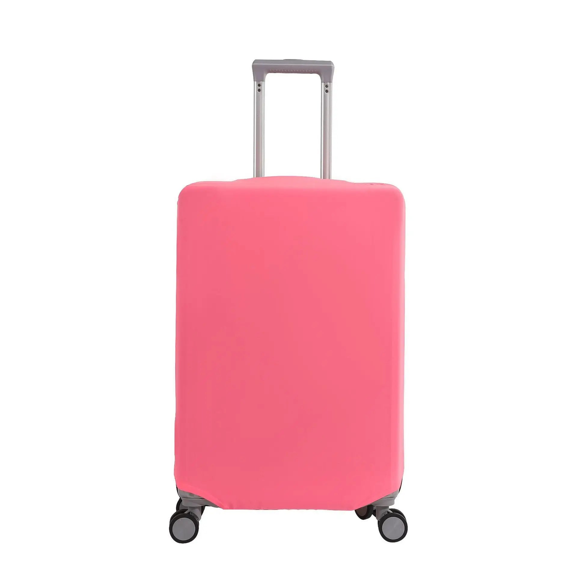 Elastic Dustproof Cover for Luggage Modern Simple Style Travel Bag Protector Polyester Spandex Material Suitcase Outer Shell
