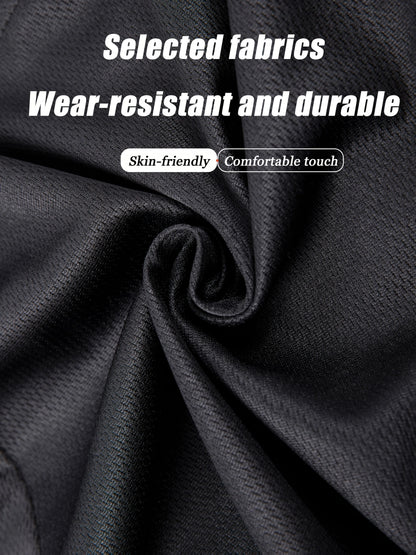 Quick-Dry Men's Training Shorts Elastic Waistband Drawstring Breathable Moisture-Wicking Athletic Shorts