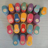 1.8cm - 2.5cm Flower Punch Diy Paper Cut Eva Foam Maker puncher Scrapbooking labor saving for kid hole punch DIY handmade