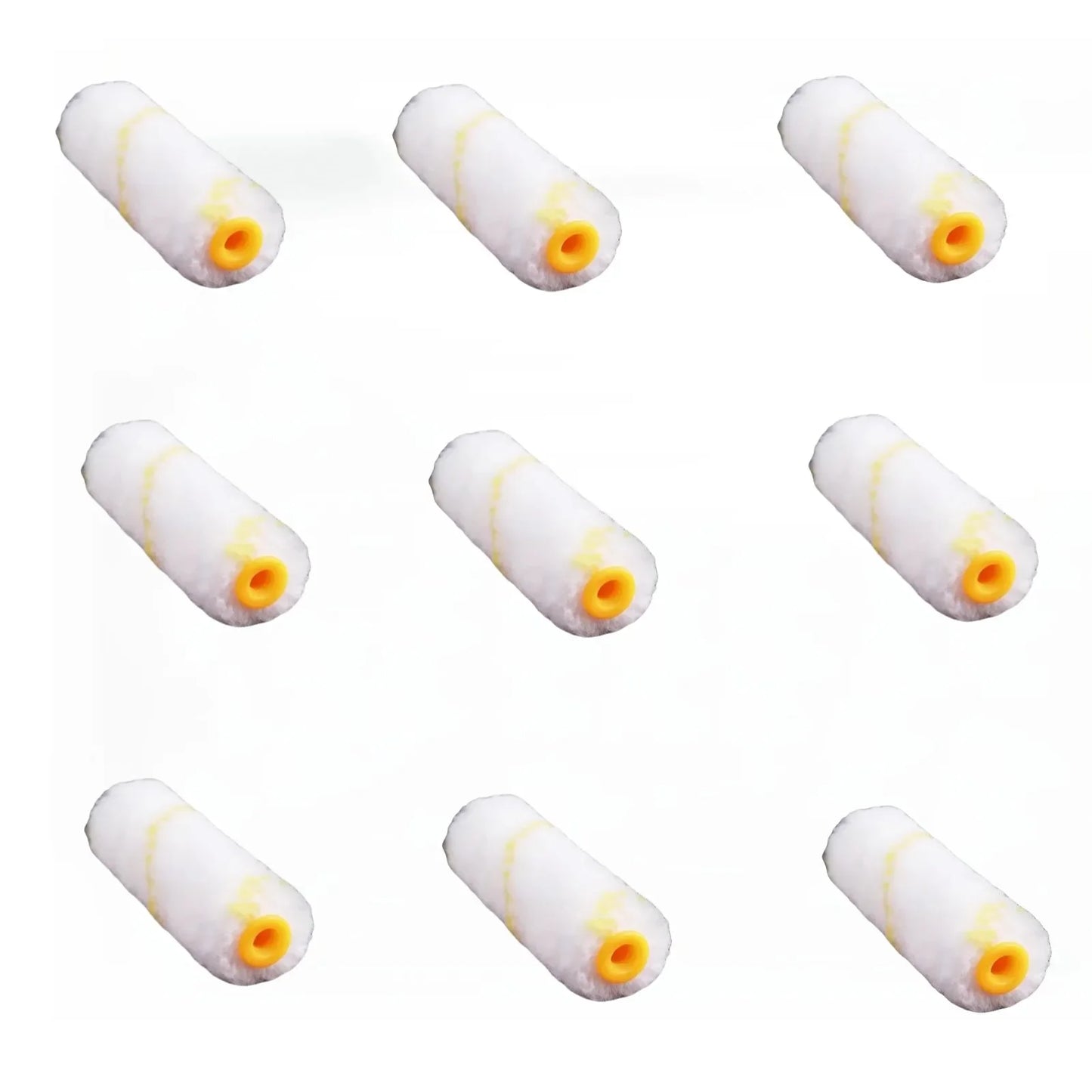4 Inch Paint Roller Cover Rollers Brush for Painting Cabinet Home Tool Kit Proffesional DIY Wall Corner Ceilings Painting Brush