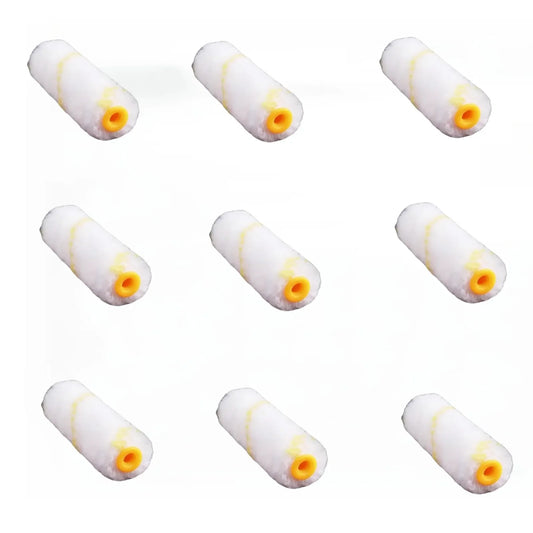 4 Inch Paint Roller Cover Rollers Brush for Painting Cabinet Home Tool Kit Professional DIY Wall Corner Ceilings Painting Brush