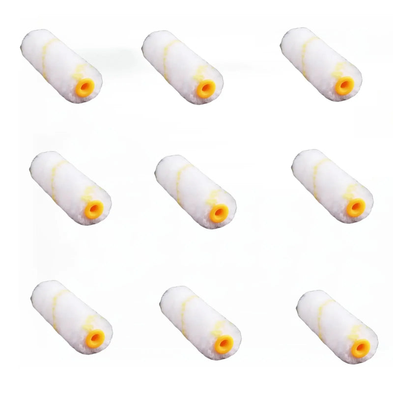 4 Inch Paint Roller Cover Rollers Brush for Painting Cabinet Home Tool Kit Proffesional DIY Wall Corner Ceilings Painting Brush