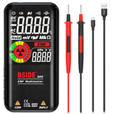Multímetro EMF inteligente BSIDE S20/A10/A1, 9999 cuentas, recargable, monitor de radiación, voltímetro CA/CC, ohmímetro, prueba