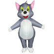 Disney Mickey Minnie Mouse Inflatable Costume Cosplay Anmine Blue Lilo & Stitch Role Play Blow Up Deluxe Halloween Carnival Prop