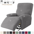 Jacquard Stretch Recliner Sofa Covers Elastic Split Armchair Chair Cover Non-Slip Chairs Slipcovers for Living Room