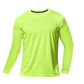 Camiseta transpirable de secado rápido, camisetas deportivas, ropa de entrenamiento, camiseta de manga larga para hombre, accesorios de gimnasio para correr de otoño, fitness para hombre.