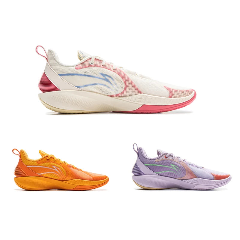 Li-Ning Men SHINING II On Court  Basketball Shoes BOOM Cushion Rebound Breathable LiNing Wear-resistant Sport Shoes ABPV003