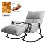 Household Goods Rocking Chair Balcony Home Leisure Lunch Lounge Chair Adult Light Bedroom Living Room Rocking Chair Lazy Sofa
