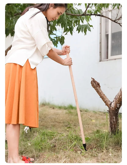 Stand Up Weed Puller Tool with Screw Holes Portable Weeding Head Replacement Gardening Digging Weeder Removal Accessory