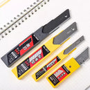 Deli 10pcs/box Knife Blade 9mm 18mm SK5 Metal Blades for Home School Supplies Art Craft Paper Box Cutting Utility Knife Tool