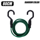 New Elastics Rubber Luggage Rope Cord Hooks Bikes Rope Tie Bicycle Luggage Roof Rack Strap Fixed Band Hook Car Accessories