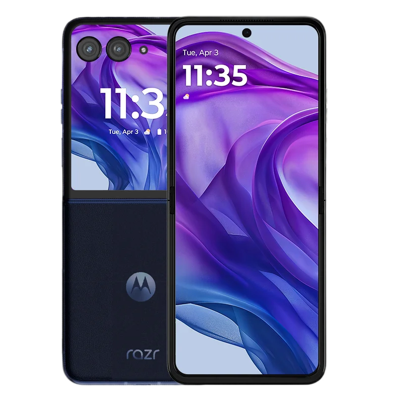 Motorola Moto Razr 50 Ultra 5G Foldable Phone Flip 6.9inch pOLED Display Snapdragon 8s Gen3 Wireless Charging Taiwan Version