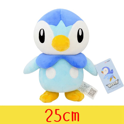 Peluche de Pokémon de alta calidad con etiqueta, dibujo animado de Pikachu, Charmander, Squirtle, Bulbasaur, muñeco de peluche, regalo para niños.