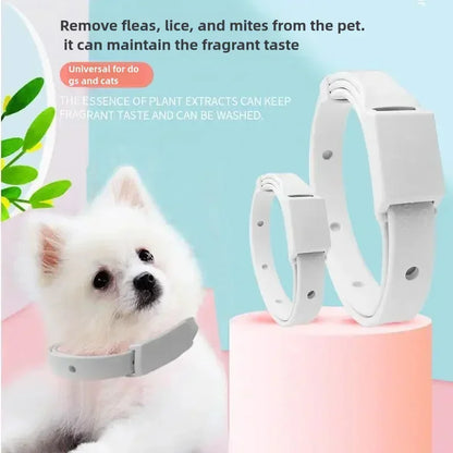 Collar para mascotas, collar antipulgas para gatitos, anillo desparasitante externo para mascotas, anillo antipulgas
