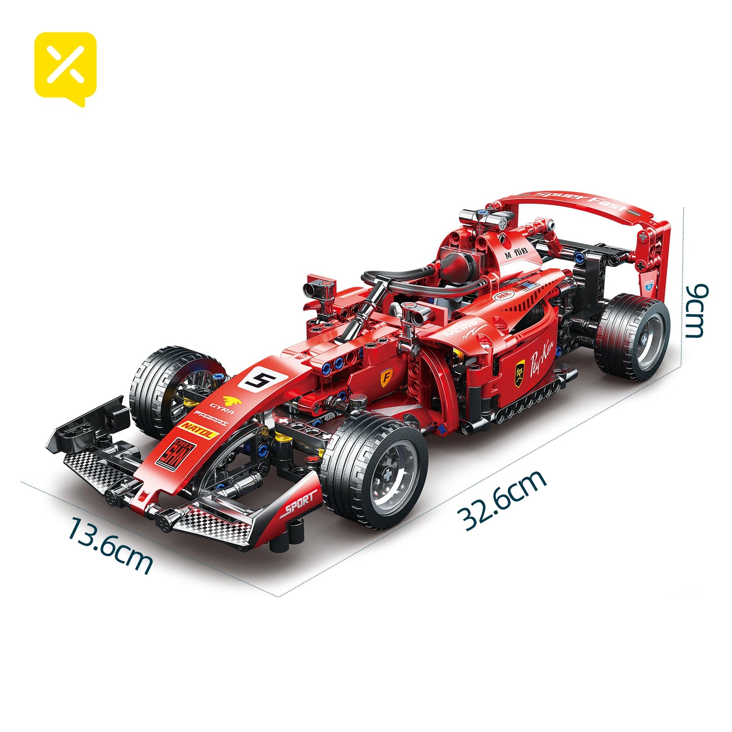 ToylinX RC Race Cars Building Sets Building Blocks Car Cool Collectible Model Car Kits Toys Christmas Gift