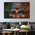Motivational Conor McGregor Boxing Canvas Print  Professional Boxer Poster Wall Art for Gym Home  Office Decor