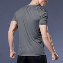 Camisas de corrida camisas de futebol camisa masculina roupas esportivas dos homens jogging camisetas de compressão de secagem rápida esporte camiseta fitness ginásio
