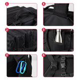 50L/32L Male and Female Backpacks Simple Business Trip Luggage Bag, Boarding Travel Bag, Camping Hiking Bag Backpack Large Capacity