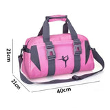 Bolsa de ejercicios de Yoga impermeable de nailon para entrenamiento, bandolera, bolsas deportivas para mujer, viaje, ropa de lona, ​​bolsas de gimnasio