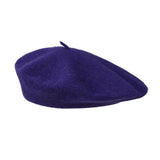 Fashion Warm Winter Wool Berets Hat Retro Solid Color French Artist Hat All Matched Elegant Plain Cap Lady