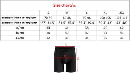 4pcs Pack Mid-Long Boxer Shorts Men Underwear Cotton Male Underpants for Men Sexy Homme Boxershorts Box Panties Slips Set Lot