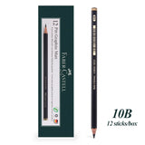 Faber-Castell 8/12pcs Set Matte Sketch Pencil Art Graphite For Sketch Black Lead Writing Drawing Graphite Pencils Supplies