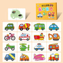 Montessori Cards Educational Toys for Children Learning Educational Puzzles Develop Cognitive Games for Babies Kids Baby Novel