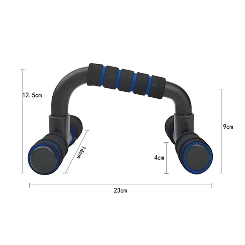 Soporte de flexiones antideslizante para gimnasio, con asas, para fitness en casa, para entrenamiento de brazos, pecho y músculos, equipo de culturismo.