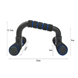Soporte de flexiones antideslizante para gimnasio, con asas, para fitness en casa, para entrenamiento de brazos, pecho y músculos, equipo de culturismo.
