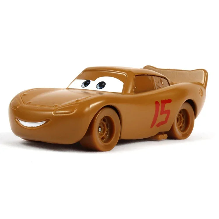 Disney Pixar Cars Toys Racing Lightning McQueen Jackson Storm Mater Sheriff 1:55 Diecast Model Car Toy Children Birthday Gift