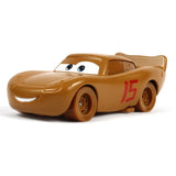 Disney Pixar Cars Toys Racing Lightning McQueen Jackson Storm Mater Sheriff 1:55 Diecast Model Car Toy Children Birthday Gift