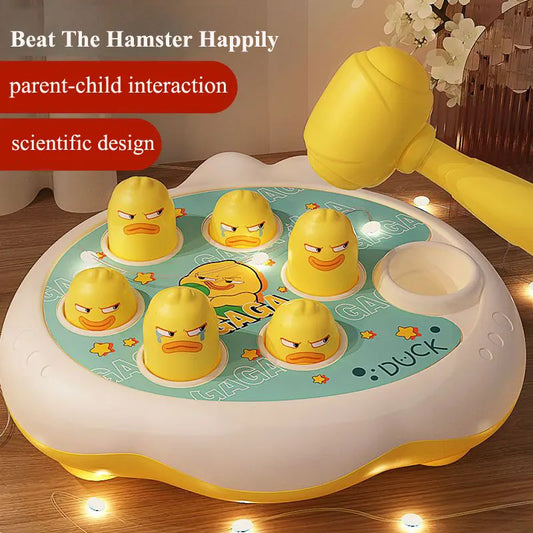 Juguete para bebé de pato/Rana/cerdo, juego de aprendizaje Montessori, rompecabezas educativo, regalo para niños pequeños de 12 a 24 meses con martillo