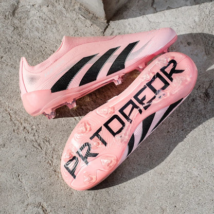 New TF/FG Men Soccer Shoes Original Futsal Society Football Field Boot Match Cleats Resistant Football Shoes Grass Training Turf