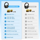 Edifier WH950NB Active Noise Cancelling Wireless Headphones Bluetooth 5.4 Headset, Hi-Res Wireless, 80hrs Playback,4 Microphones