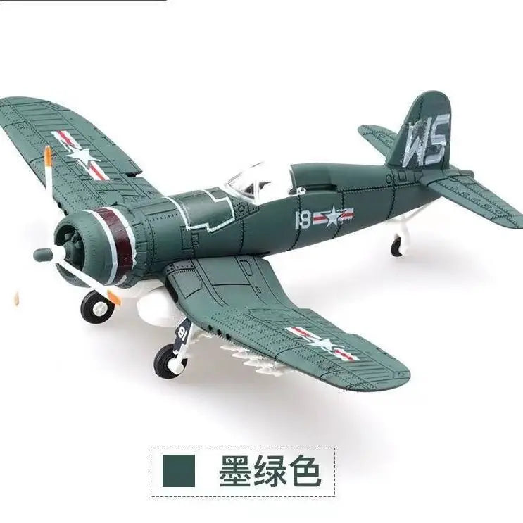 1/48 Scale WWII AirForce P-40 Tomahawk Military Flying Tigers P51 MUSTANG F4U BF109 Fighter Model Collection DIY Puzzle Toys