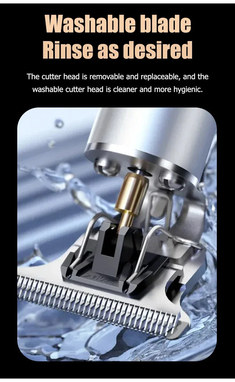 Electric Hair Cutting Machine Vintage T9 Clipper Hair Rechargeable Man Shaver Trimmer For Men's Barber Professional Hair Trimmer