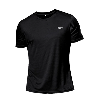 Long and Short-Sleeved T-Shirt Fitness Sports Tops Morning Running Ice Silk Quick Dry Outdoor Mountaineering Gym Clothing Men