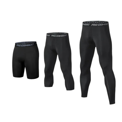Pantalones de compresión para hombre, mallas frescas y secas, mallas deportivas para correr, pantalones cortos deportivos para entrenamiento