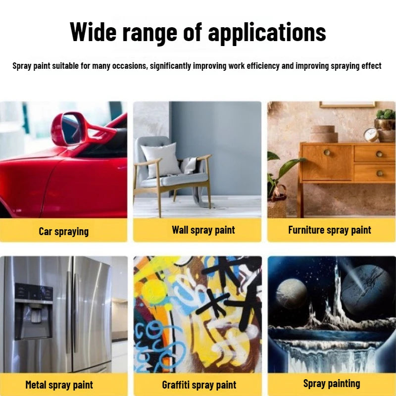 Polishing Paint Spray Gun Adaptor Instant Aerosol Trigger Handle with Full Grip Lock Universal Fit Cars Maintenance Care Tool
