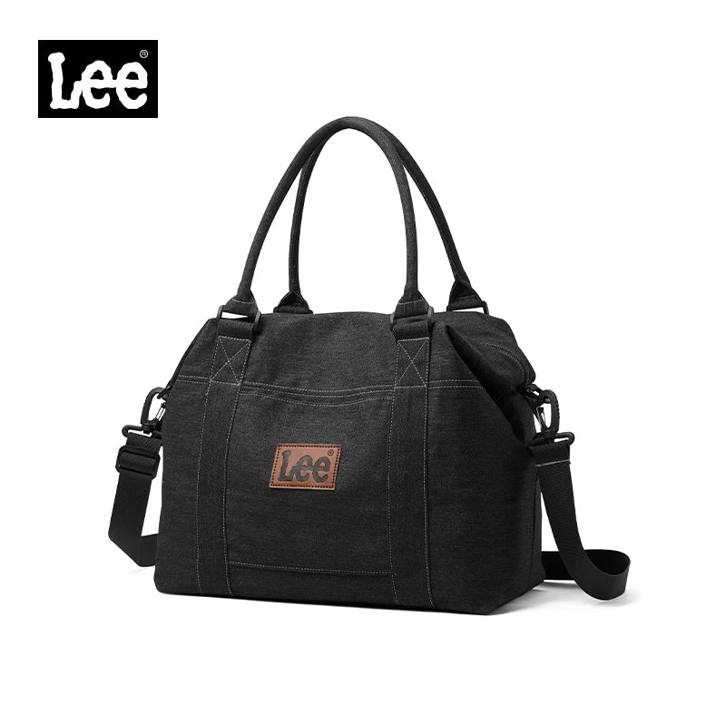 LEE Casual Weekends Overnight Luggage Travel Bag Women Men Waterproof Dry Wet Pockets Duffle Bag Unisex Sport Fitness Gym Bag
