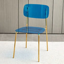 Modern Simple Household Transparent Dining Chair Backrest Single Person Leisure Net Red Table Plastic Chair Makeup Chairs  стул